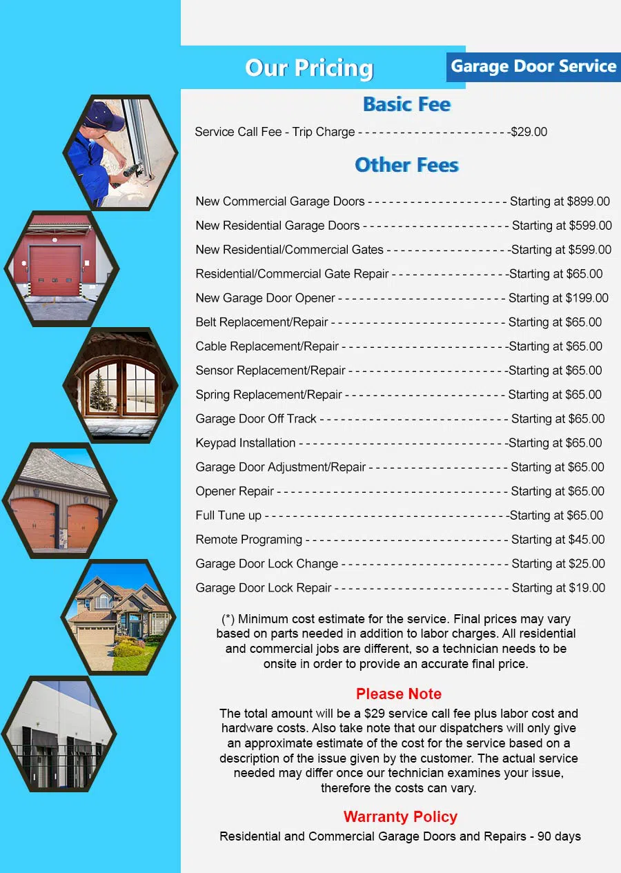 Neighborhood Garage Door Service Chicago, IL 773-372-1353